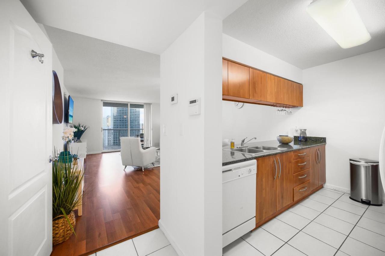 Luxurious 1Br High Rise Condo Brickell-Free Parking Miami Eksteriør billede