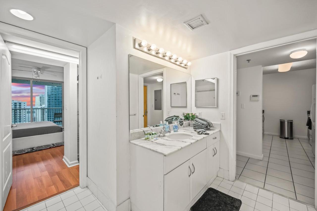 Luxurious 1Br High Rise Condo Brickell-Free Parking Miami Eksteriør billede