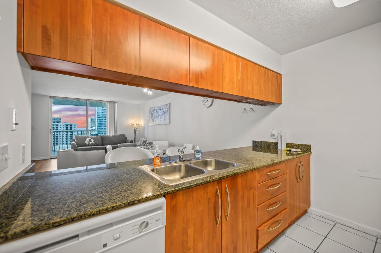 Luxurious 1Br High Rise Condo Brickell-Free Parking Miami Eksteriør billede